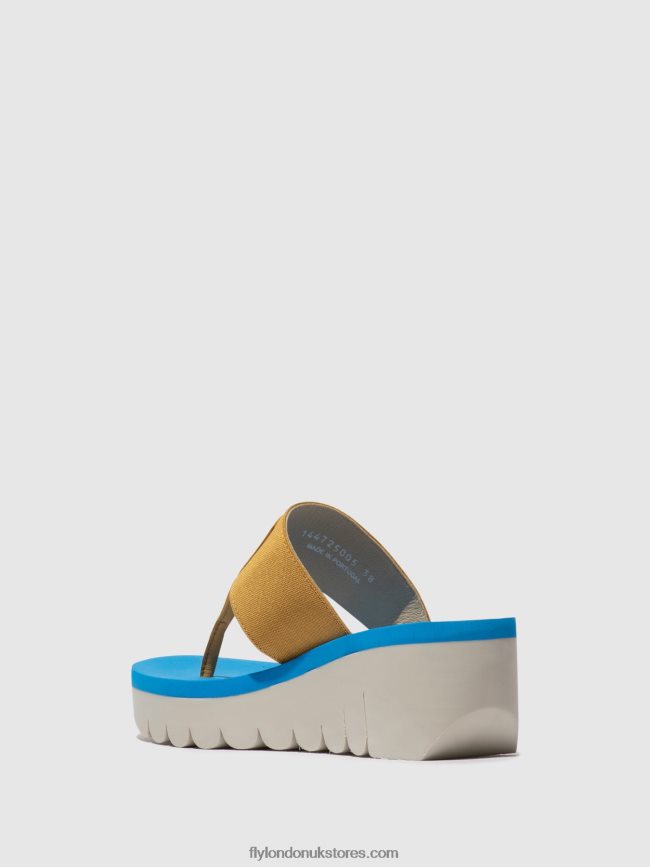 Slip-on Mules YOMU725 Women Fly London 4V24RT358 BUMBLEBBE