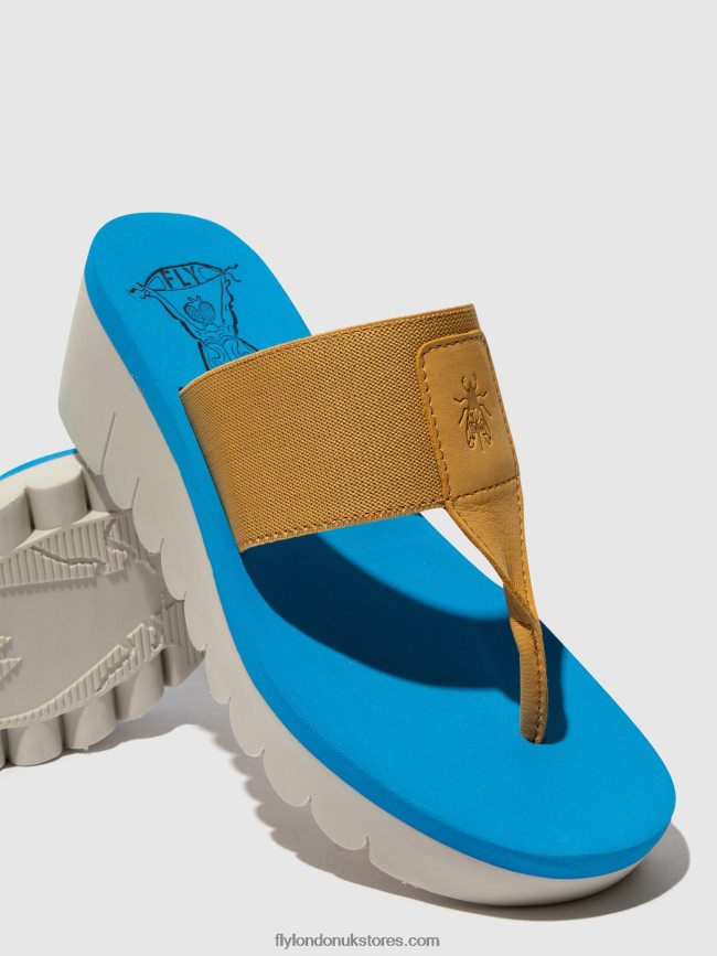 Slip-on Mules YOMU725 Women Fly London 4V24RT358 BUMBLEBBE