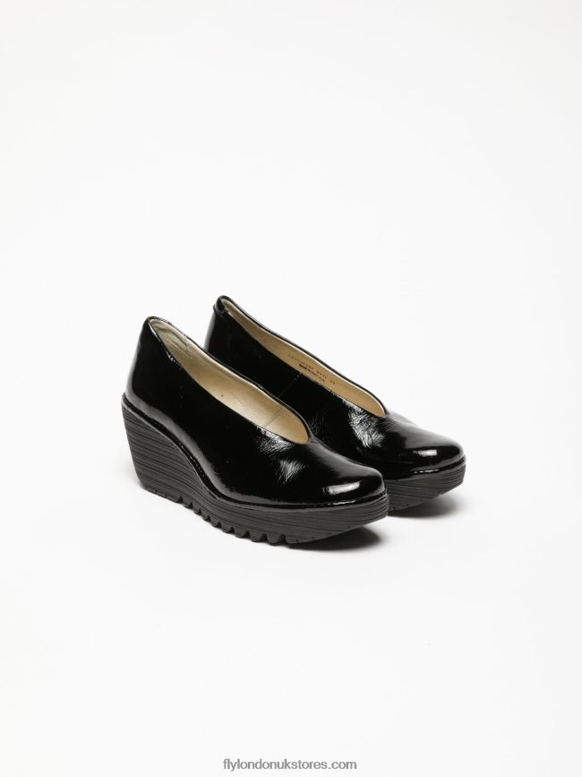 Classic Pumps Shoes YAZ LUXOR Women Fly London 4V24RT697 BLACK