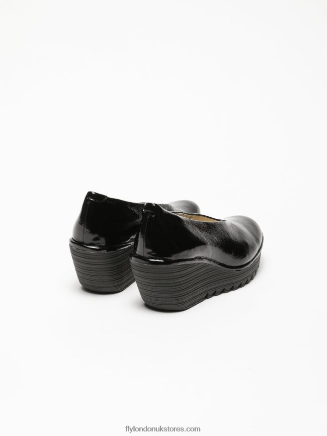 Classic Pumps Shoes YAZ LUXOR Women Fly London 4V24RT697 BLACK