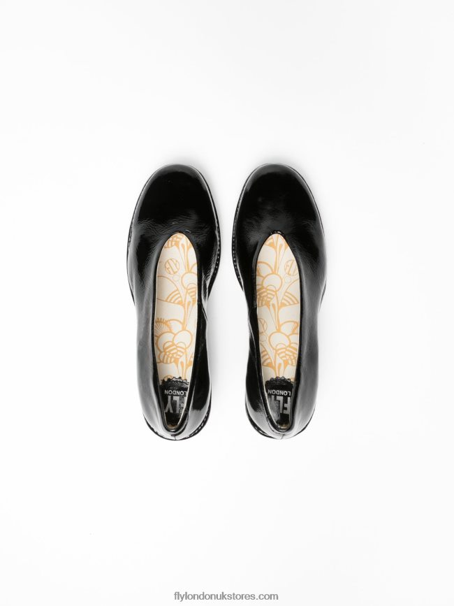 Classic Pumps Shoes YAZ LUXOR Women Fly London 4V24RT697 BLACK