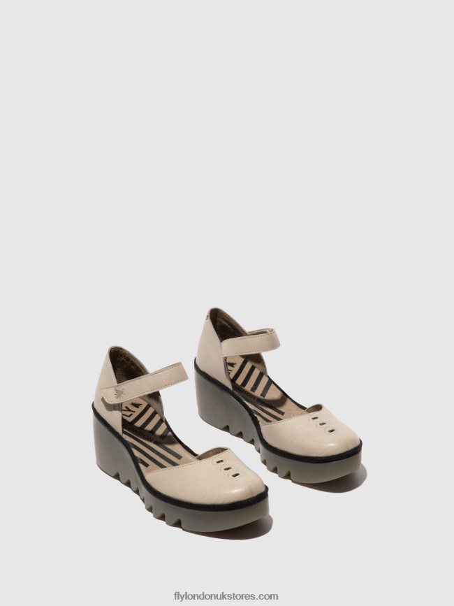 Ankle Strap Sandals BISO305 Women Fly London 4V24RT510 CLOUD