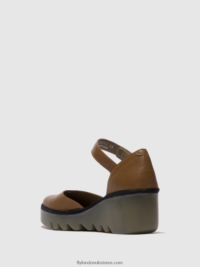 Ankle Strap Sandals BISO305 Women Fly London 4V24RT511 GROUND