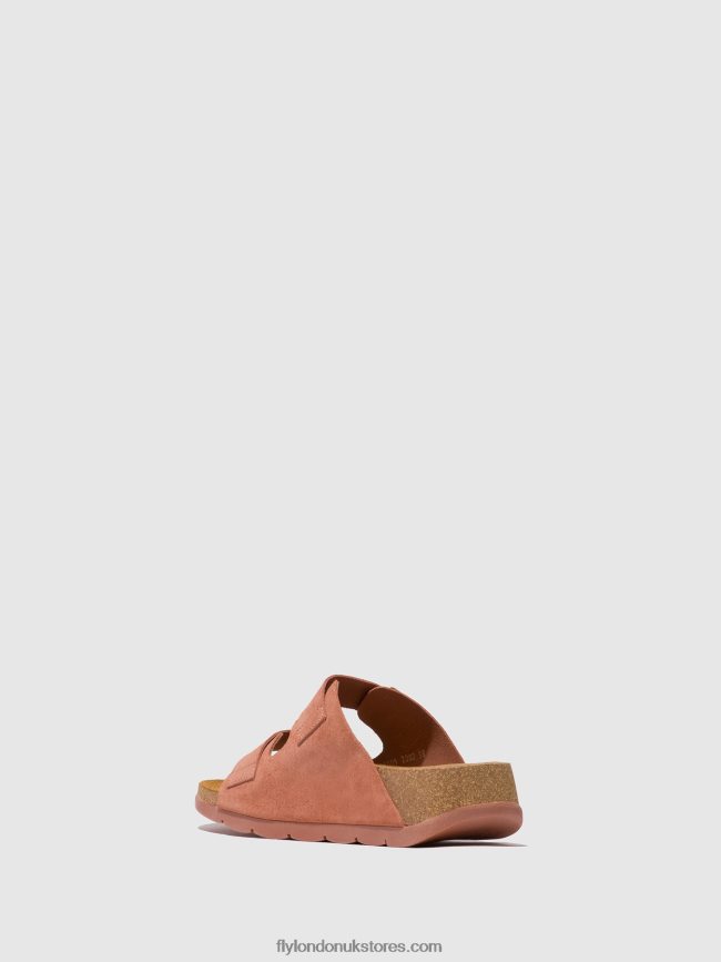 Buckle Sandals CAJA721 Women Fly London 4V24RT525 ROSE
