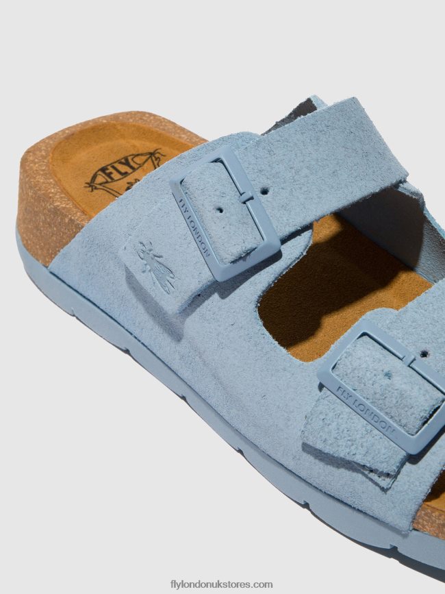Buckle Sandals CAJA721 Women Fly London 4V24RT526 SKY