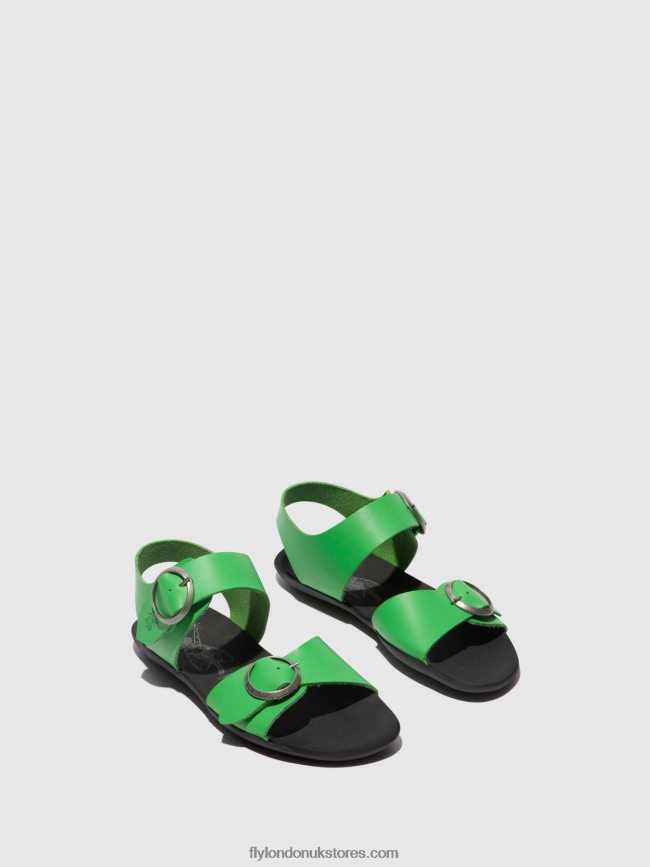 Buckle Sandals MASA757 Women Fly London 4V24RT497 AVOCADO
