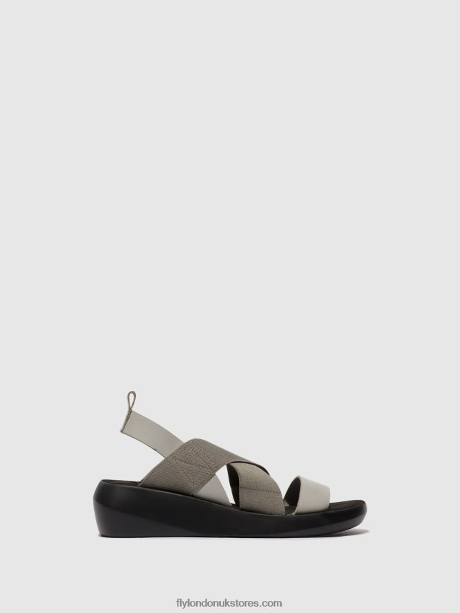 Crossover Sandals BAJI848 Women Fly London 4V24RT491 CLOUD