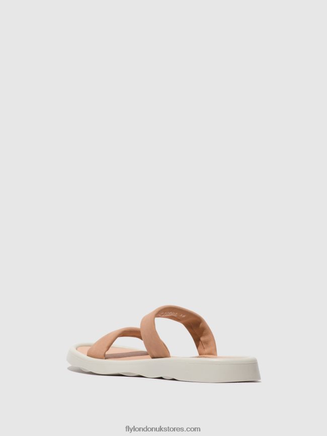Flat Sandals TAJA872 Women Fly London 4V24RT556 NUDE PINK
