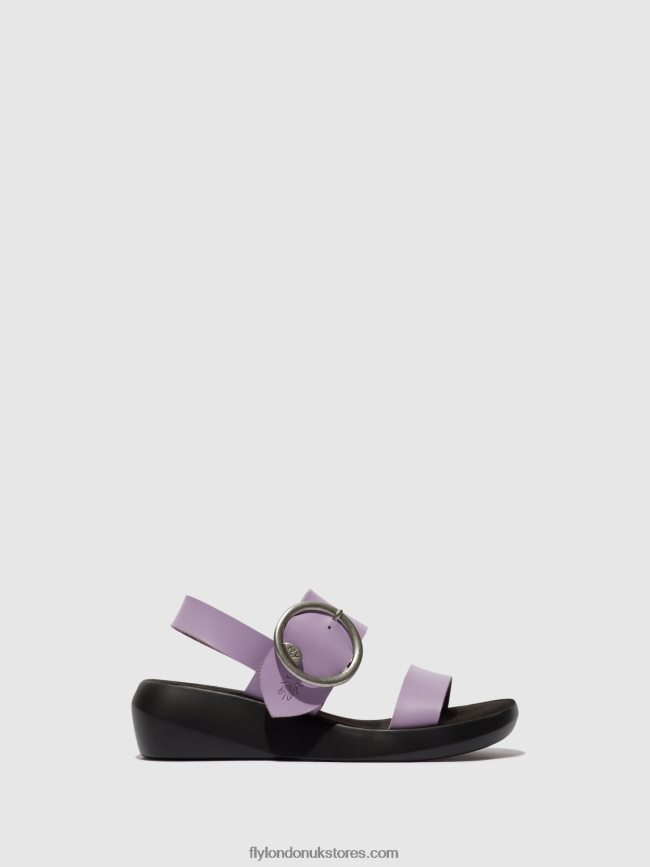 Sling-Back Sandals BANI739 Women Fly London 4V24RT470 VIOLET