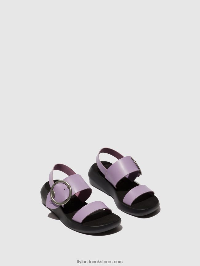 Sling-Back Sandals BANI739 Women Fly London 4V24RT470 VIOLET