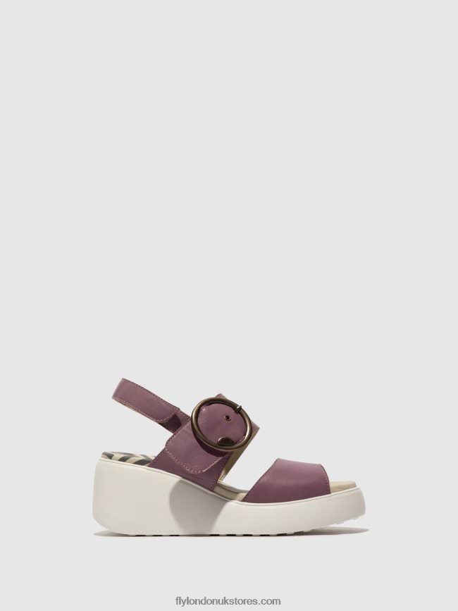 Sling-Back Sandals DIGO939 Women Fly London 4V24RT456 VIOLET