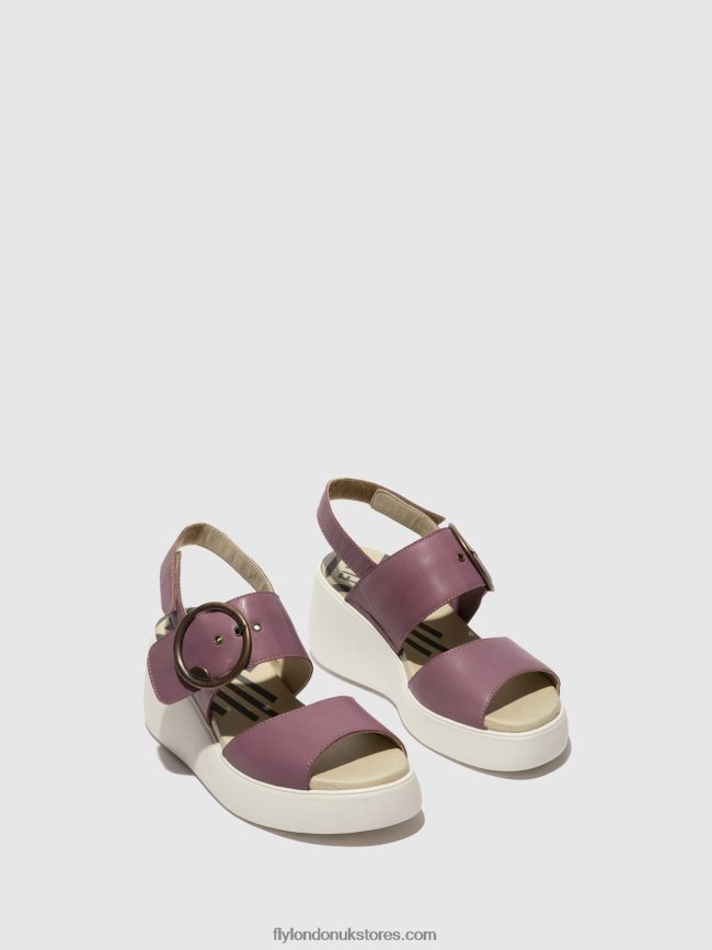 Sling-Back Sandals DIGO939 Women Fly London 4V24RT456 VIOLET