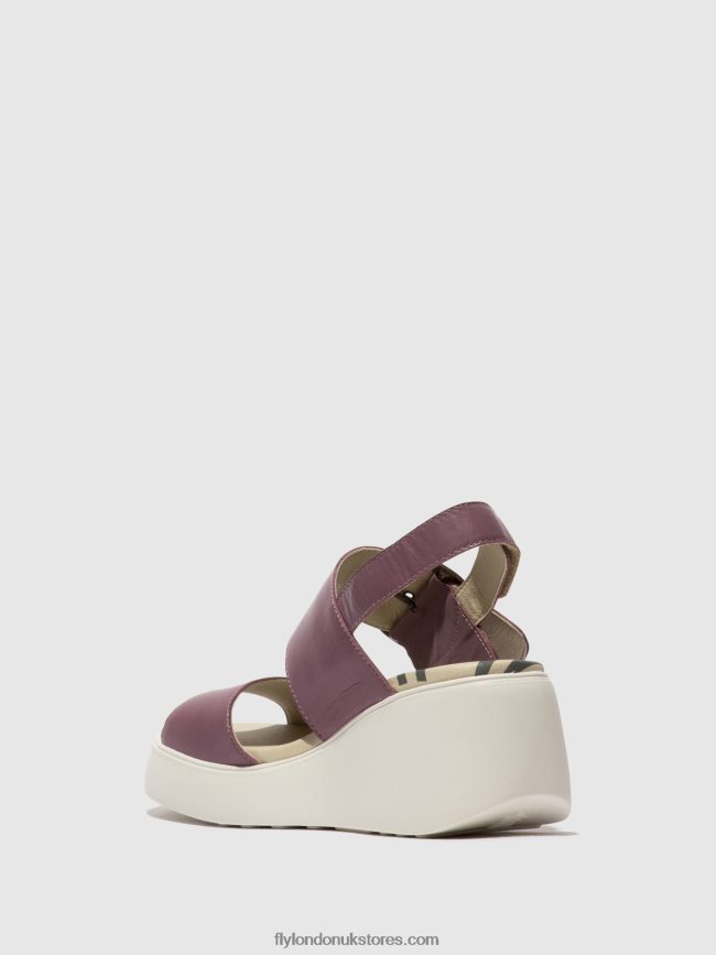 Sling-Back Sandals DIGO939 Women Fly London 4V24RT456 VIOLET