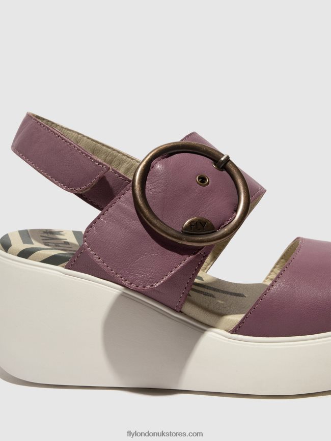 Sling-Back Sandals DIGO939 Women Fly London 4V24RT456 VIOLET