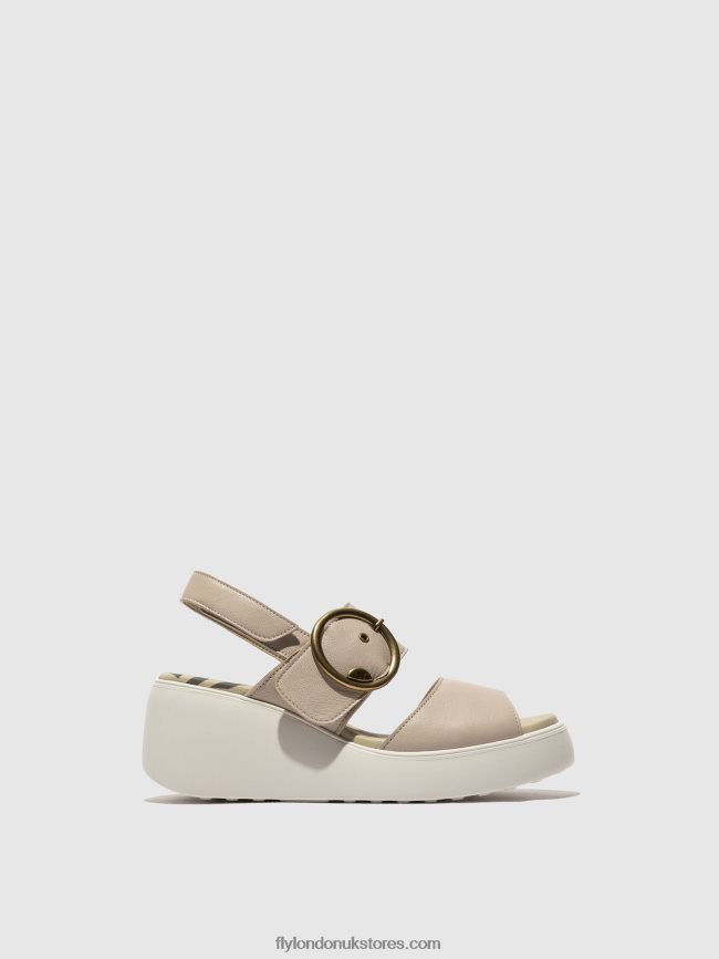 Sling-Back Sandals DIGO939 Women Fly London 4V24RT460 CLOUD