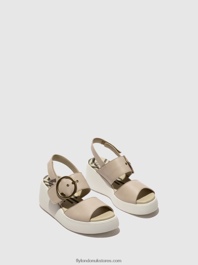 Sling-Back Sandals DIGO939 Women Fly London 4V24RT460 CLOUD