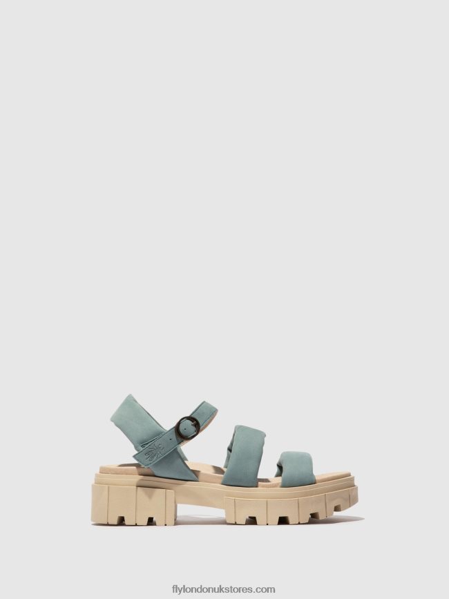 Sling-Back Sandals JELA864 Women Fly London 4V24RT548 PALE BLUE