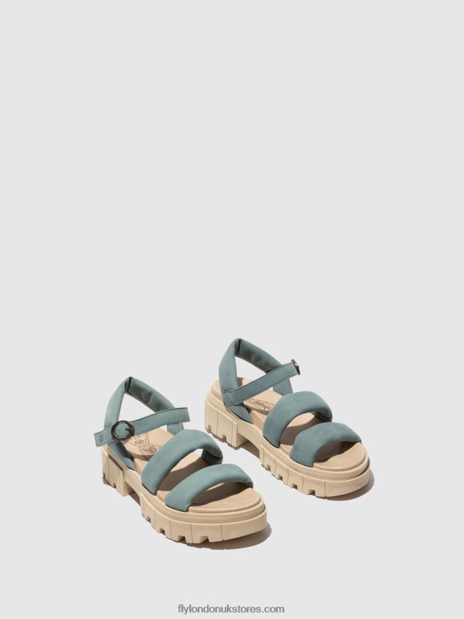 Sling-Back Sandals JELA864 Women Fly London 4V24RT548 PALE BLUE