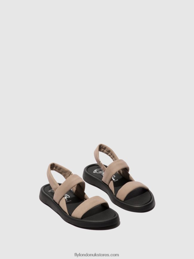 Sling-Back Sandals TERA873 Women Fly London 4V24RT539 CONCRETE