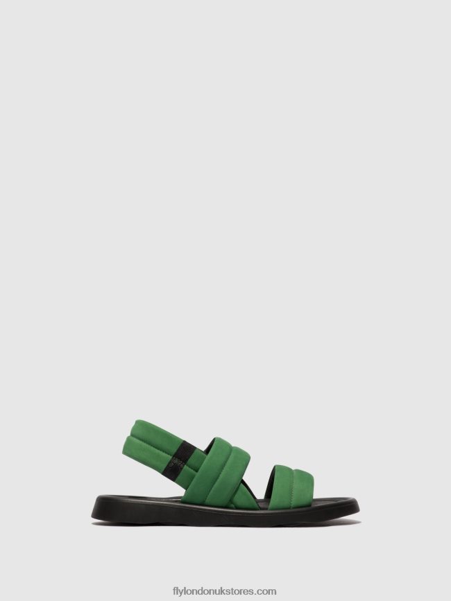 Sling-Back Sandals TOFY941 Women Fly London 4V24RT449 LIME GREEN