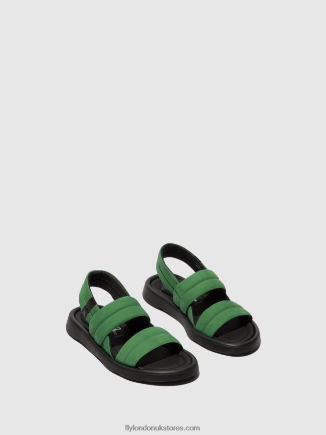 Sling-Back Sandals TOFY941 Women Fly London 4V24RT449 LIME GREEN
