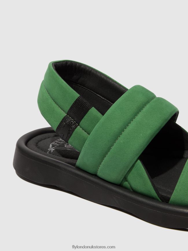 Sling-Back Sandals TOFY941 Women Fly London 4V24RT449 LIME GREEN