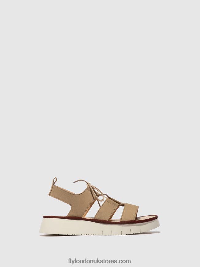 Strappy Sandals CAIO363 Women Fly London 4V24RT574 CLOUD