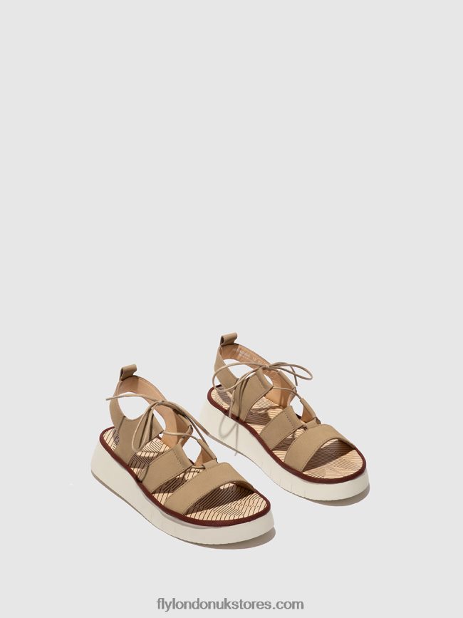 Strappy Sandals CAIO363 Women Fly London 4V24RT574 CLOUD