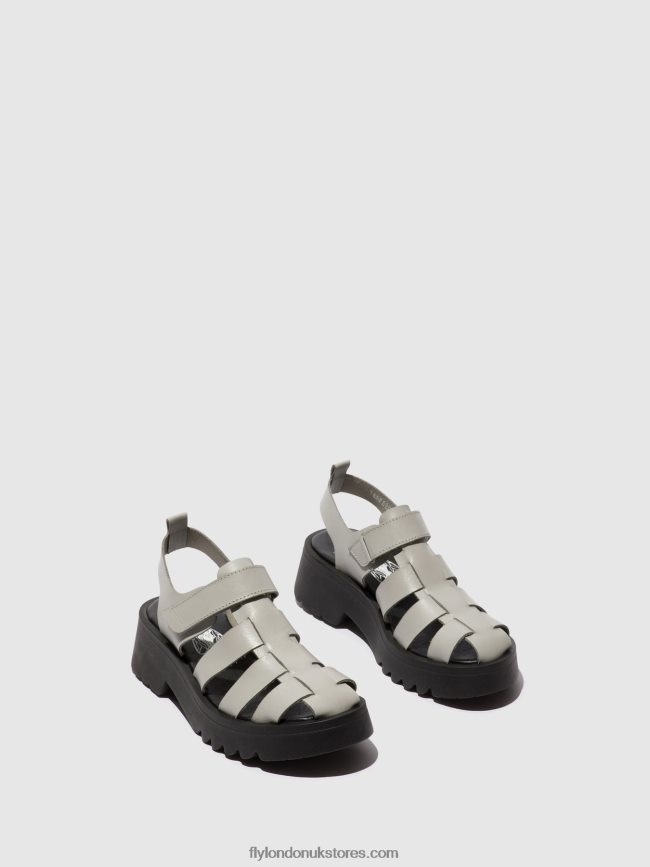 Strappy Sandals MAIE850 Women Fly London 4V24RT533 CLOUD