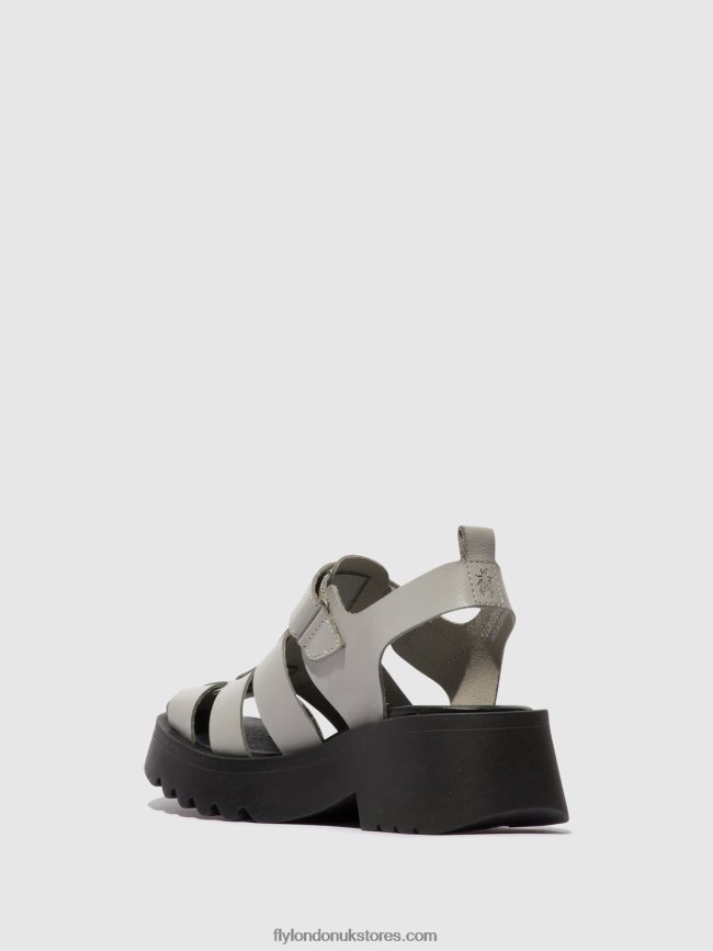Strappy Sandals MAIE850 Women Fly London 4V24RT533 CLOUD