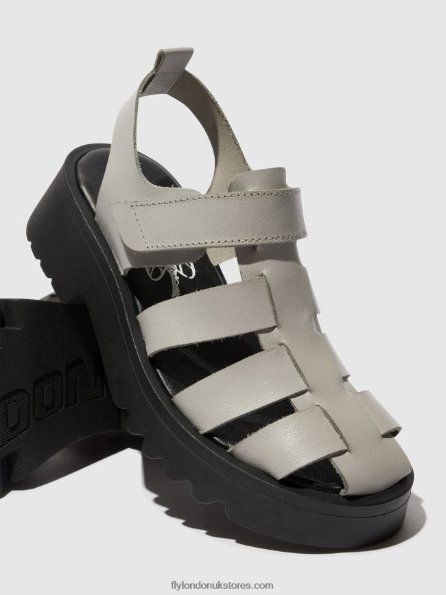 Strappy Sandals MAIE850 Women Fly London 4V24RT533 CLOUD