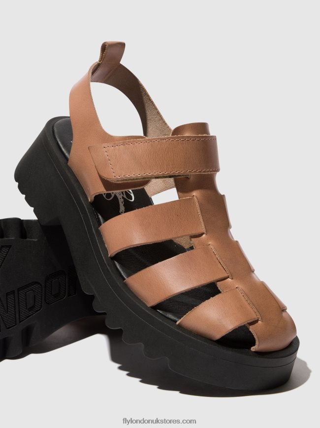 Strappy Sandals MAIE850 Women Fly London 4V24RT535 ROSE