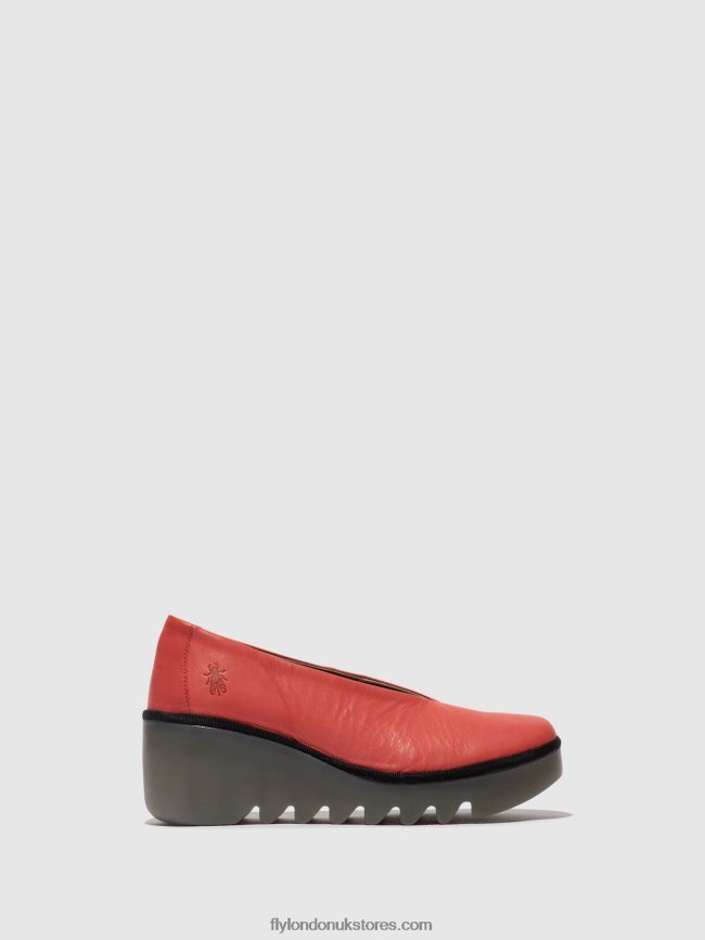 Slip-on Shoes BESO246 Women Fly London 4V24RT642 RASPBERRY