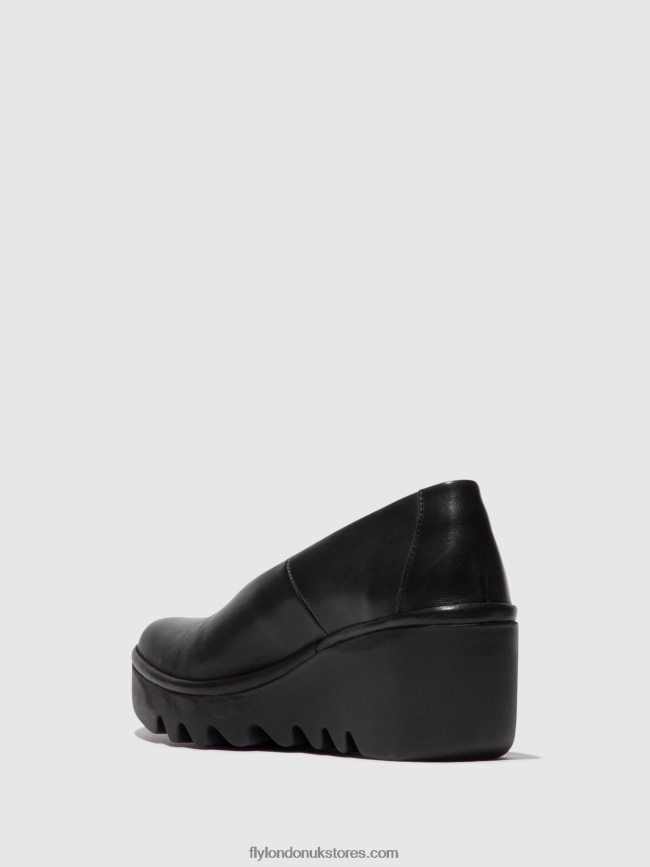 Slip-on Shoes BESO246 Women Fly London 4V24RT672 BLACK