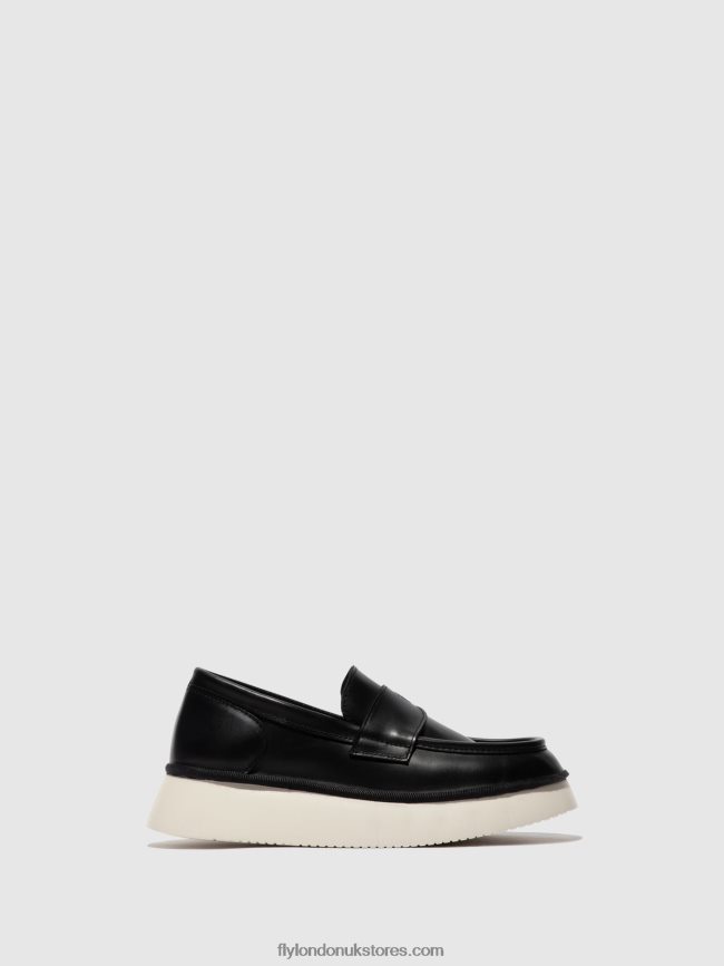 Slip-on Shoes COAF418 Women Fly London 4V24RT637 BLACK