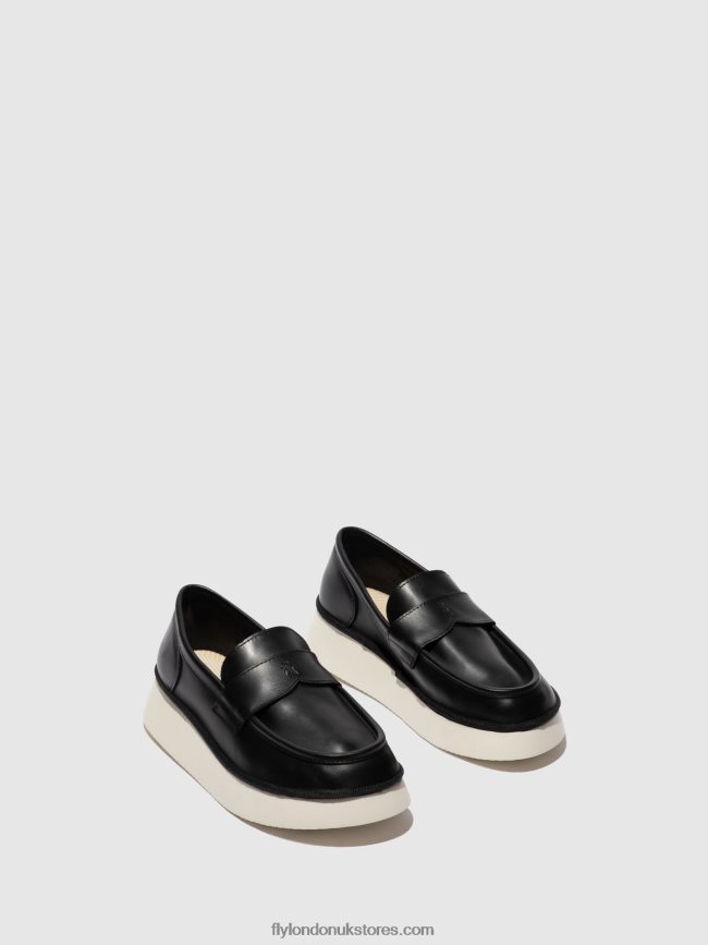 Slip-on Shoes COAF418 Women Fly London 4V24RT637 BLACK