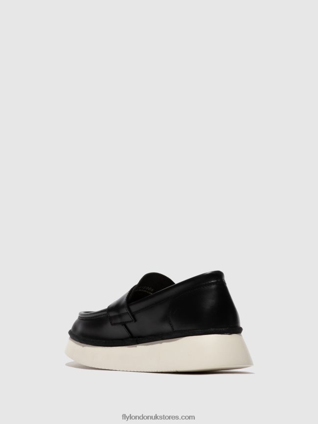 Slip-on Shoes COAF418 Women Fly London 4V24RT637 BLACK
