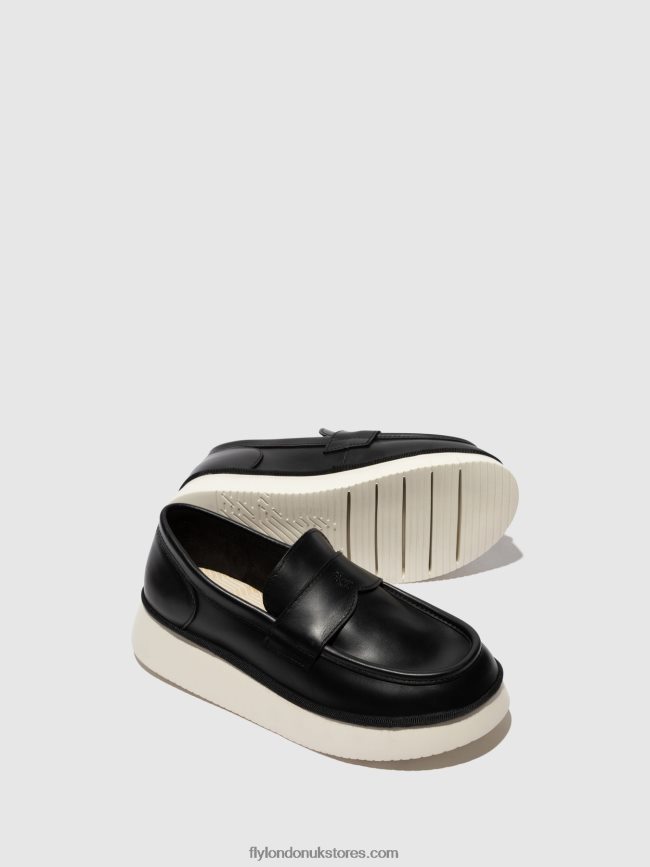 Slip-on Shoes COAF418 Women Fly London 4V24RT637 BLACK