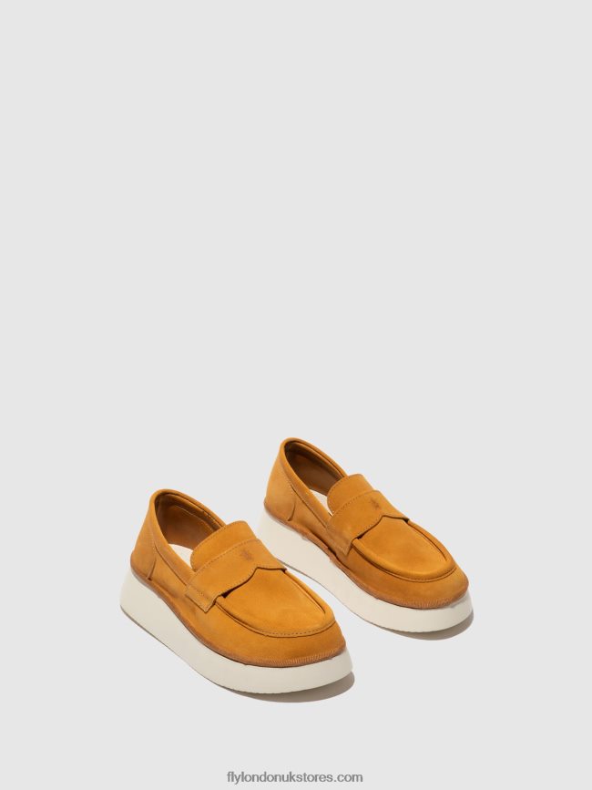 Slip-on Shoes COAF418 Women Fly London 4V24RT638 CORN