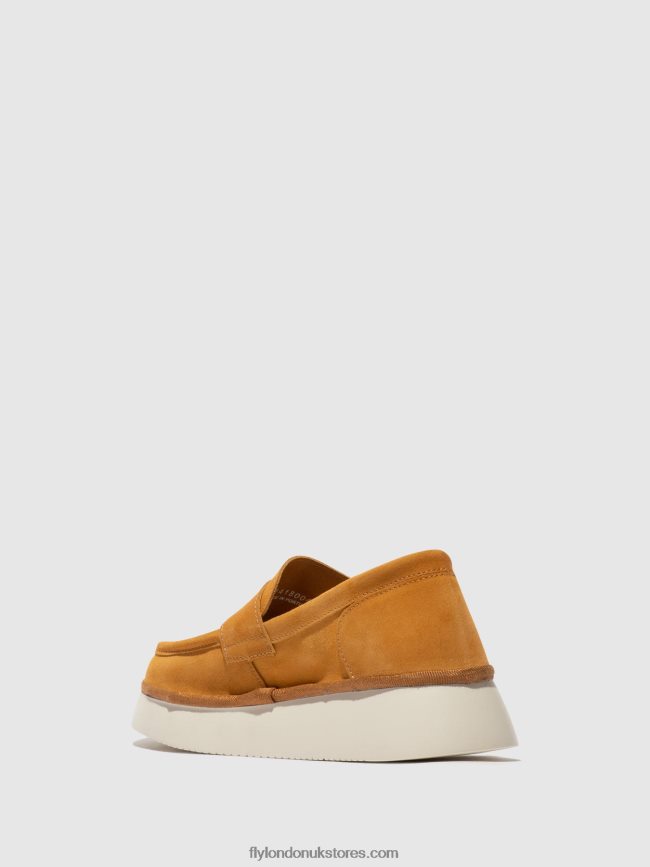 Slip-on Shoes COAF418 Women Fly London 4V24RT638 CORN
