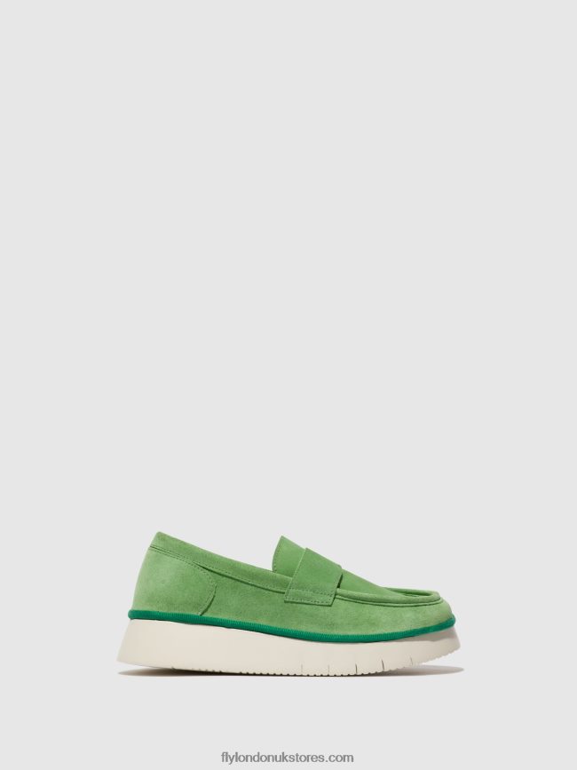 Slip-on Shoes COAF418 Women Fly London 4V24RT639 LIME GREEN