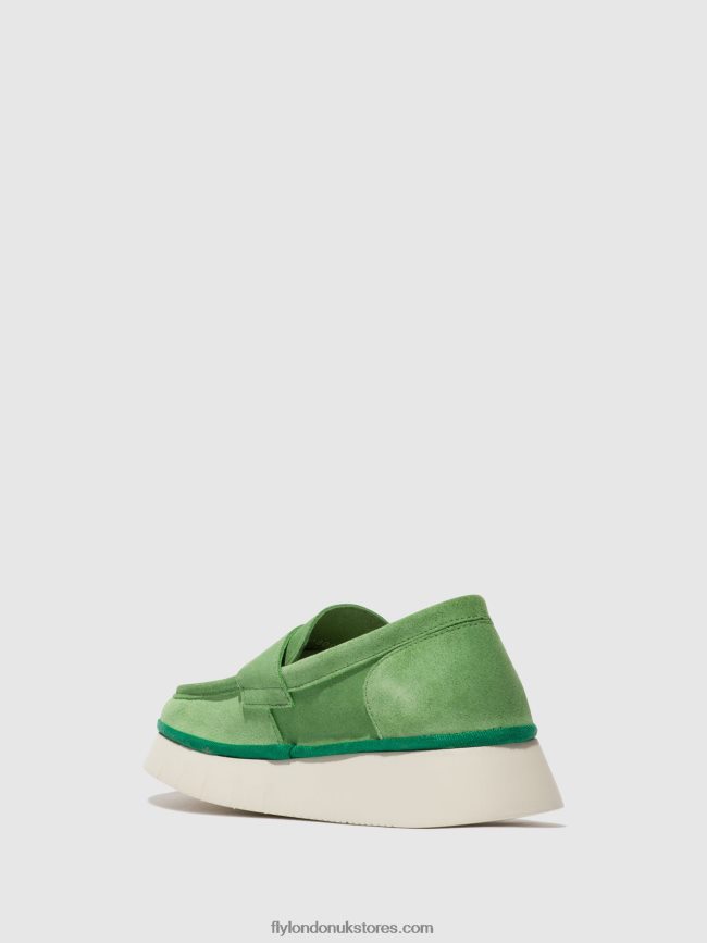 Slip-on Shoes COAF418 Women Fly London 4V24RT639 LIME GREEN