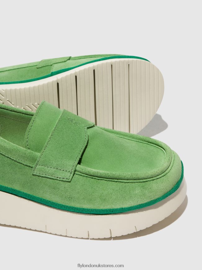 Slip-on Shoes COAF418 Women Fly London 4V24RT639 LIME GREEN