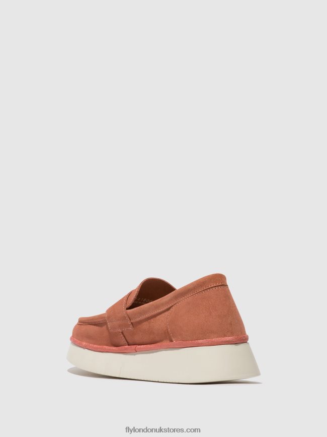 Slip-on Shoes COAF418 Women Fly London 4V24RT640 ROSE