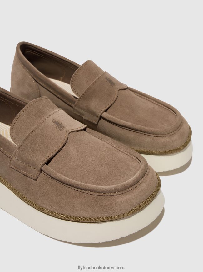 Slip-on Shoes COAF418 Women Fly London 4V24RT641 STONE