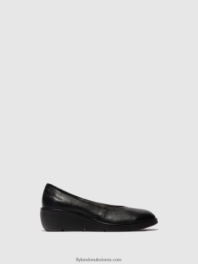 Slip-on Shoes NUMA570 Women Fly London 4V24RT618 MOUSSE BLACK