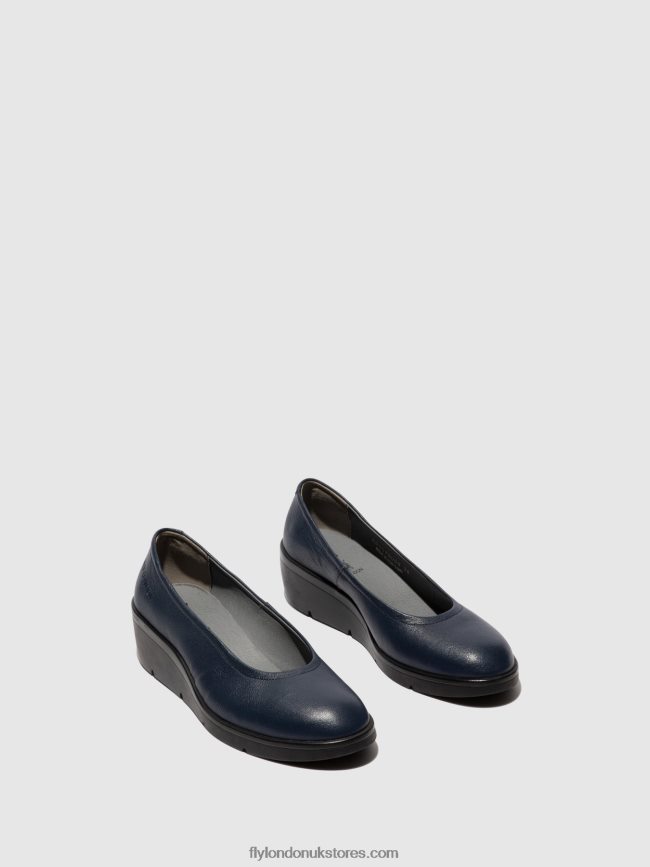 Slip-on Shoes NUMA570 Women Fly London 4V24RT632 OCEAN