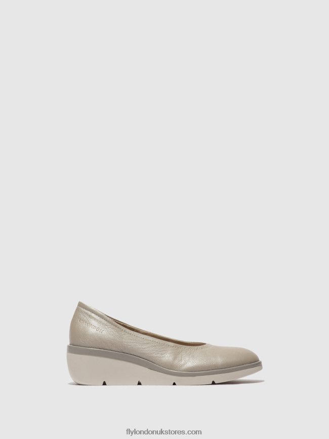 Slip-on Shoes NUMA570 Women Fly London 4V24RT633 SILVER