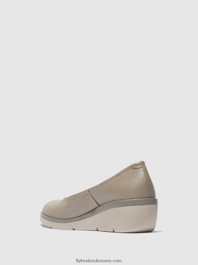 Slip-on Shoes NUMA570 Women Fly London 4V24RT633 SILVER