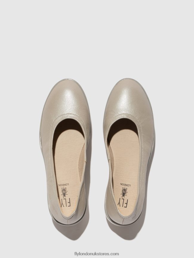 Slip-on Shoes NUMA570 Women Fly London 4V24RT633 SILVER